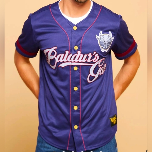 Boxlunch Other - DUNGEONS AND DRAGONS BALDURS GATE 3 JERSEY ASTARION D&D Men's Size Medium NWT